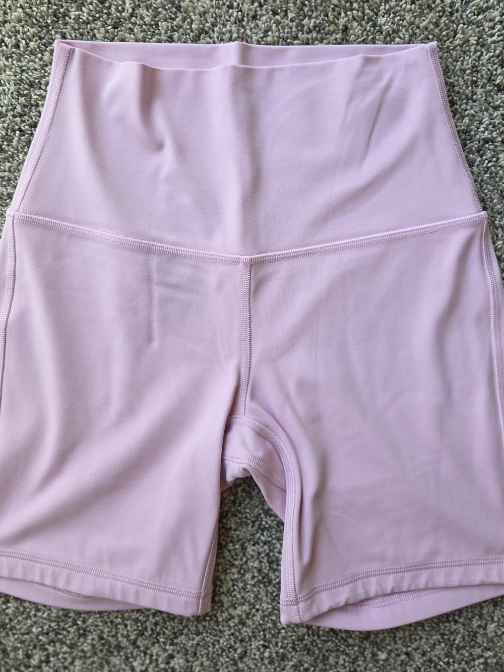 lululemon athletica High-Rise Pale Pink Bike Shorts